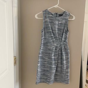 Cute blue twill work dress - 00P